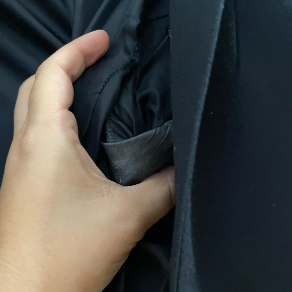 Navy Calvin Klein 8P Petite Blazer - Picture 11 of 11